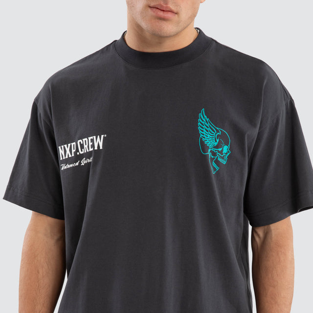 Dawn Raptor Tee Ebony