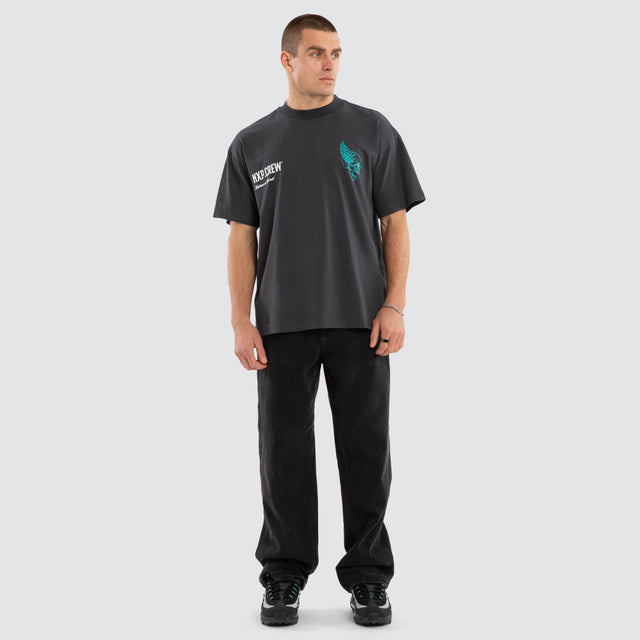 Dawn Raptor Tee Ebony