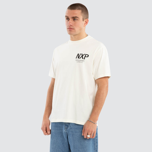Break Classic Tee Natural White