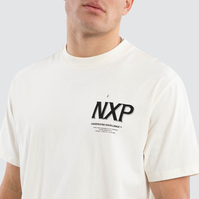 Break Classic Tee Natural White
