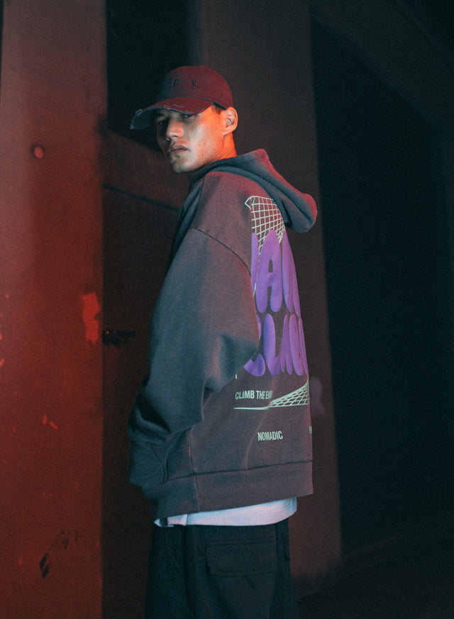 WIREFRAME HEAVY OVERSIZED HOODIE