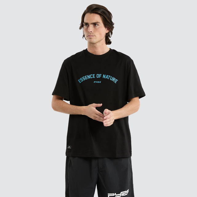 Carabiner Tee Black