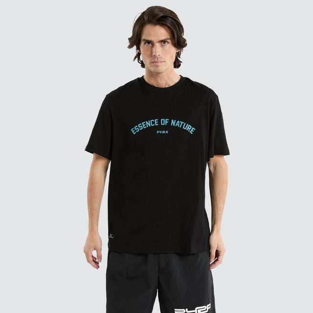 Carabiner Tee Black