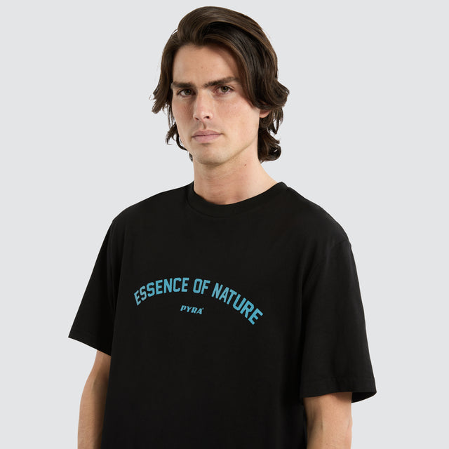 Carabiner Tee Black