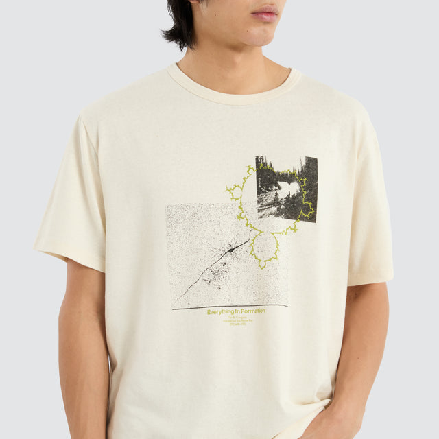 Hemp Transformation Merch Tee Unbleached White