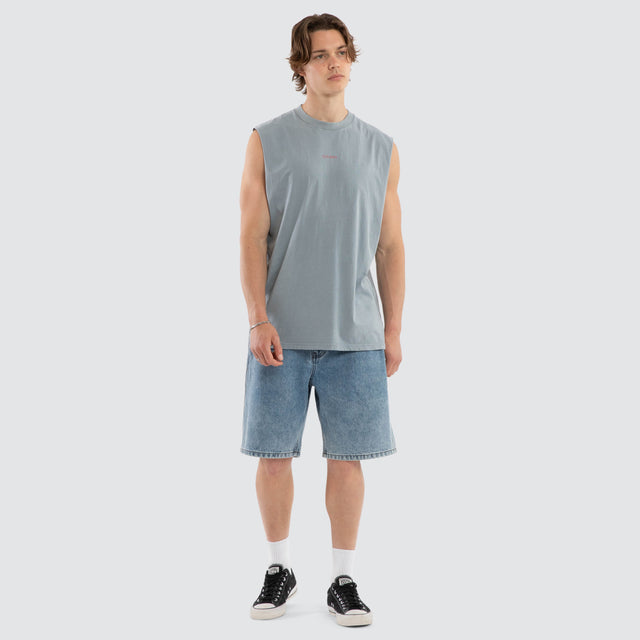 Minimal Thrills Muscle Tee Smog