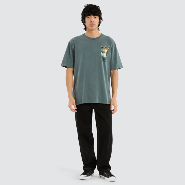 All Relatable Oversize Tee Stormy Sea