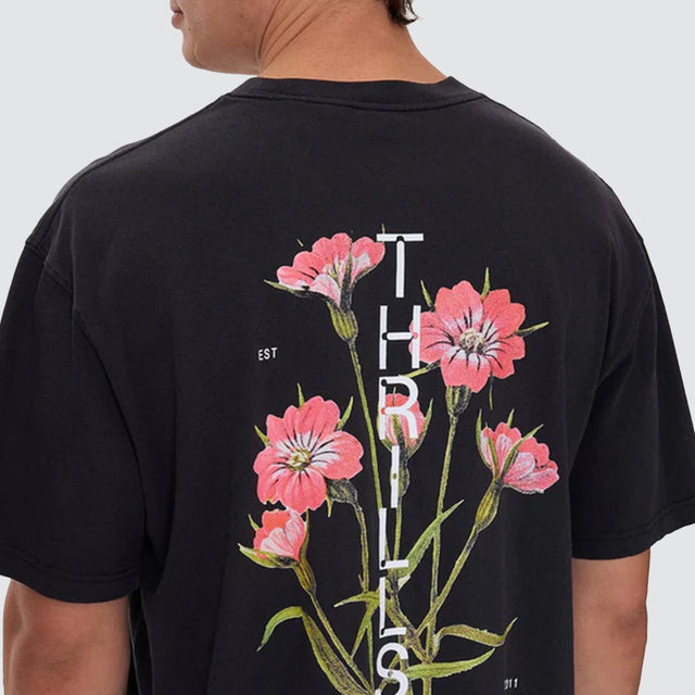 Adorned In Nature Box Tee Black