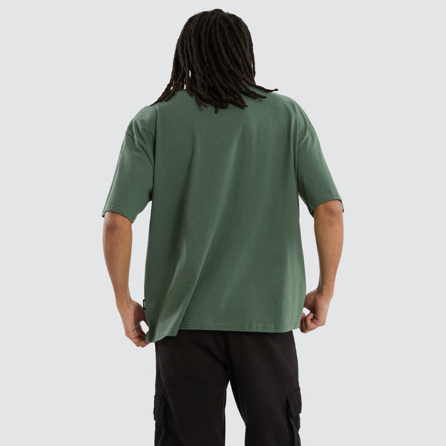 Soho Club Tee Dark Green
