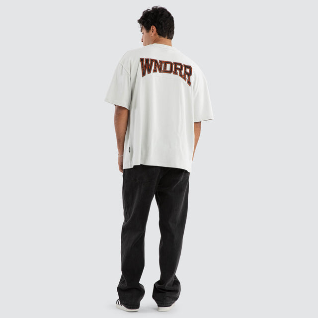 Arc Heavy Weight Box Fit Tee Oyster
