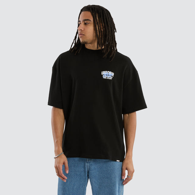 Top Tier Heavy Weight Tee Black