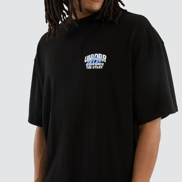 Top Tier Heavy Weight Tee Black