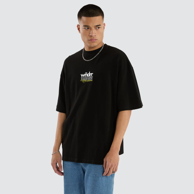 Tournament Heavy Weight Tee Black