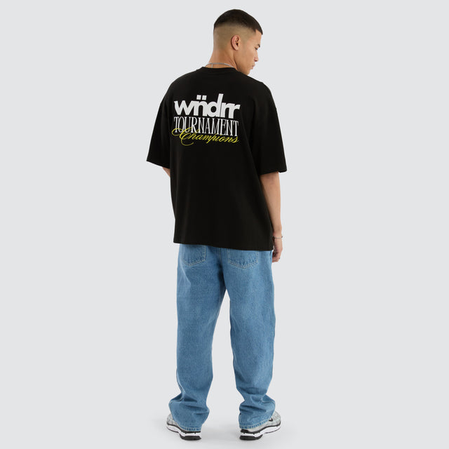 Tournament Heavy Weight Tee Black