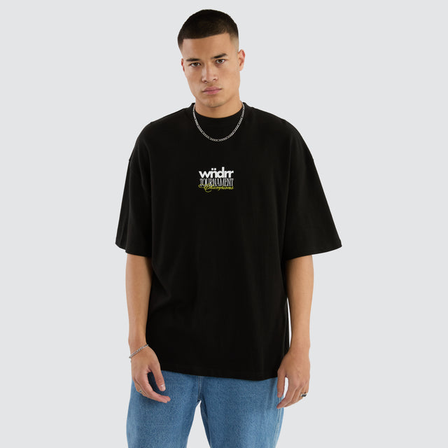 Tournament Heavy Weight Tee Black