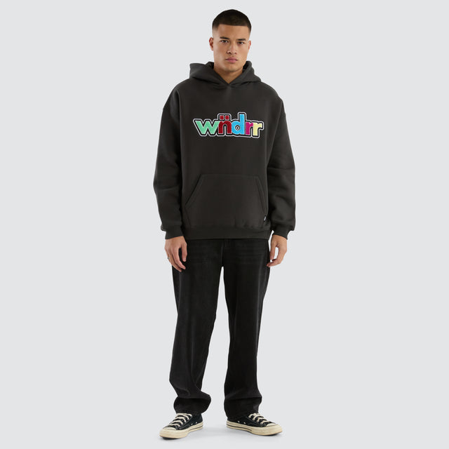 Tint Relaxed Hoodie Faded Black