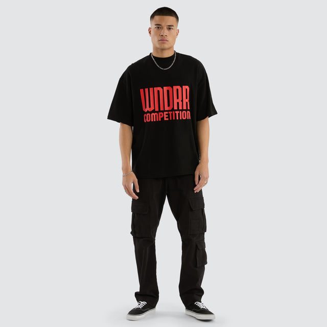 Fundamental Heavy Weight Tee Black