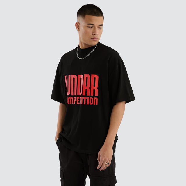 Fundamental Heavy Weight Tee Black