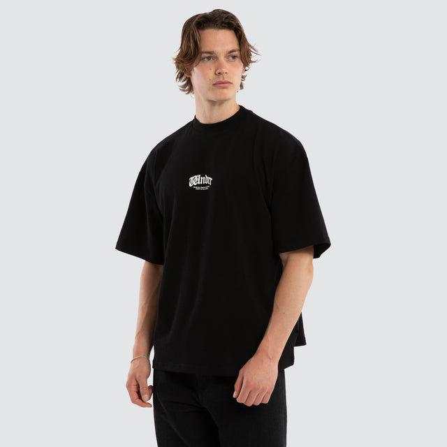 Revival Heavy Weight Tee Black