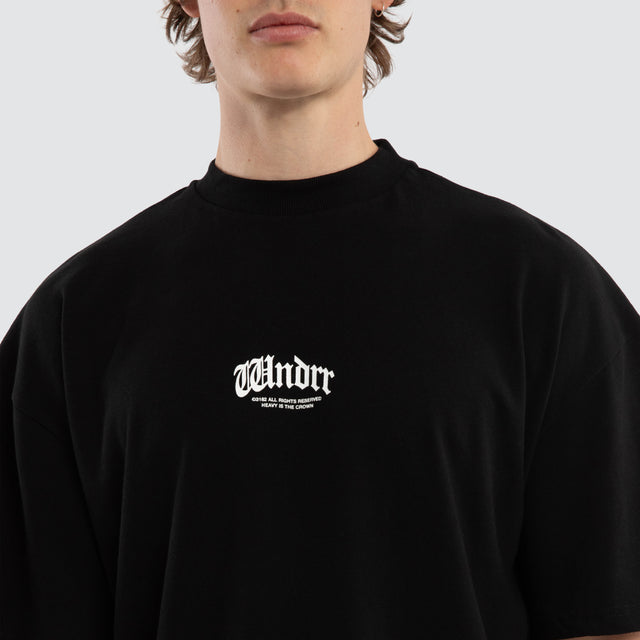 Revival Heavy Weight Tee Black