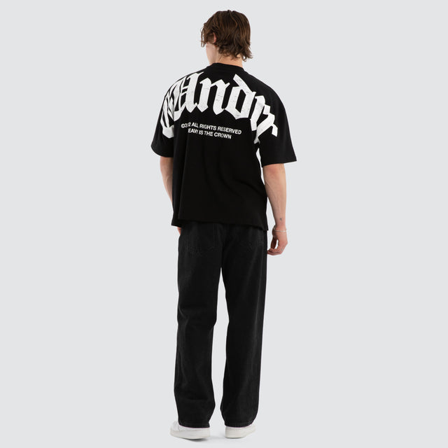 Revival Heavy Weight Tee Black
