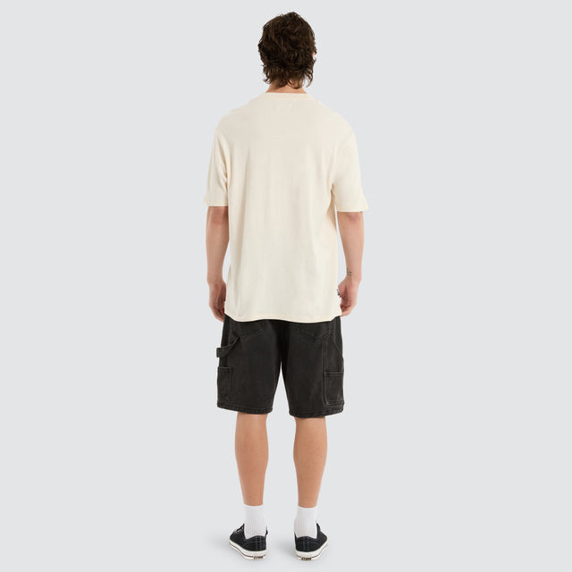 model wears Serpent Tide Tee White T-Shirts White - image 2