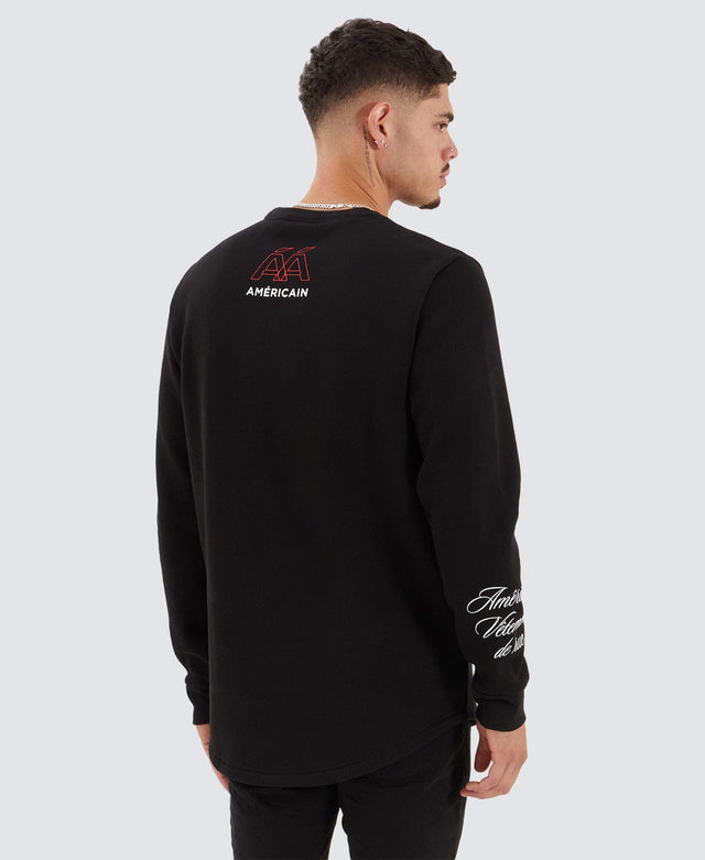 Americain Artigas Heavy Dual Curved Jumper Jet Black