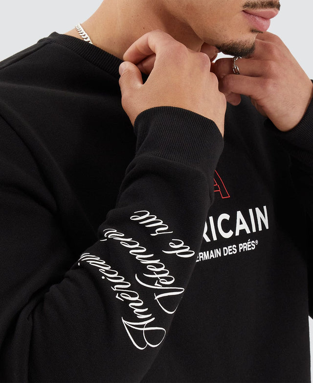 Americain Artigas Heavy Dual Curved Jumper Jet Black
