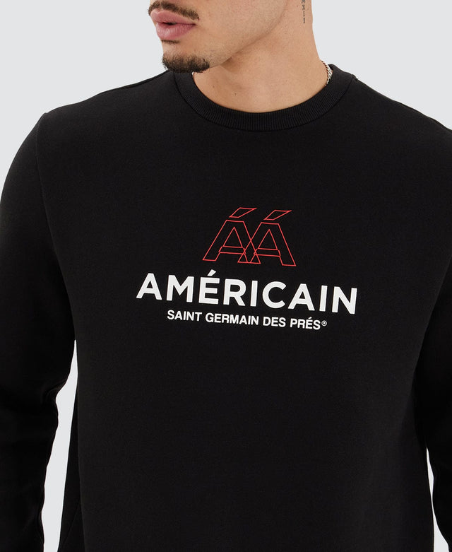 Americain Artigas Heavy Dual Curved Jumper Jet Black