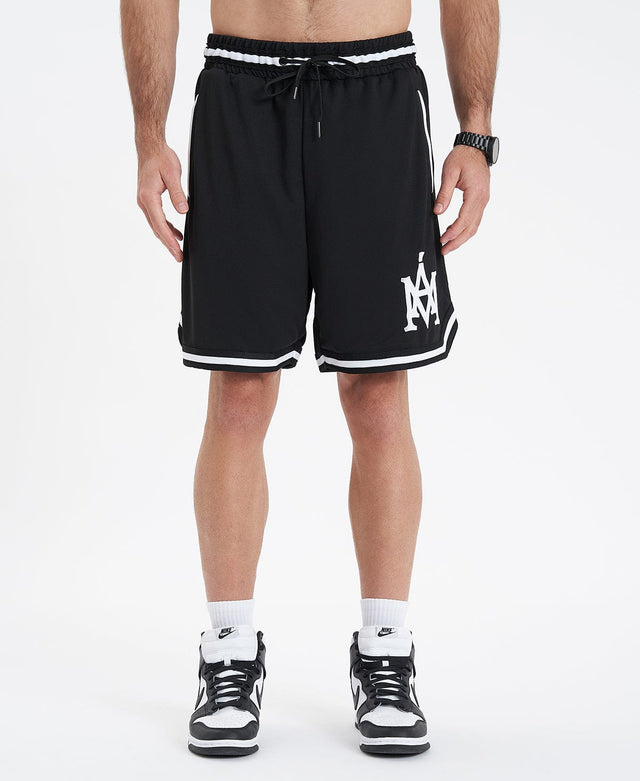 Americain Banner Basket Ball Short - Jet Black BLACK