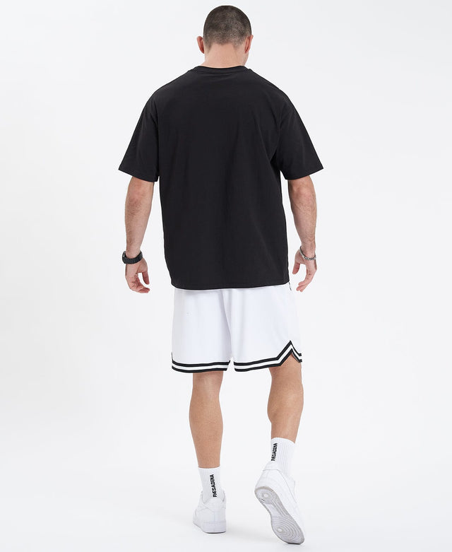 Americain Banner Basket Ball Short - White WHITE