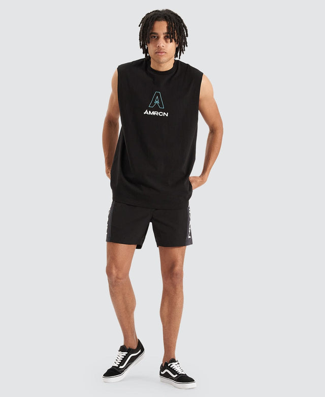 Americain Futuna Beach Shorts Jet Black