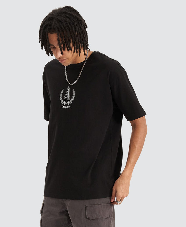 Americain Marseille Box Fit T-Shirt Jet Black