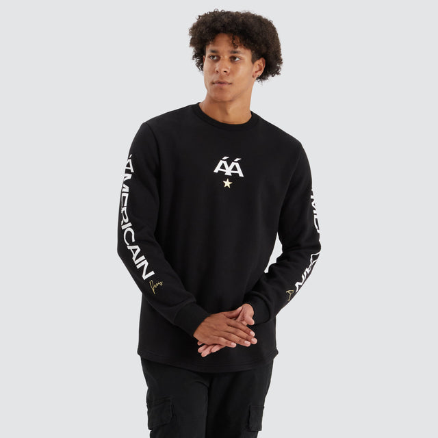 Americain Morse Jumper Jet Black