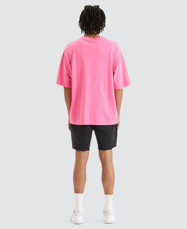 Americain Ramique Extra Oversized T-Shirt Azalea Pink