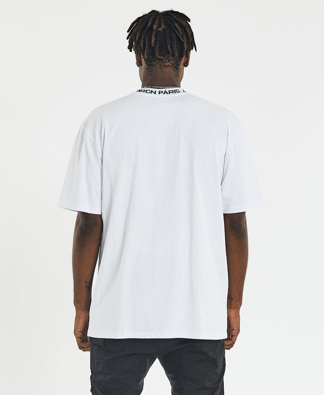 Americain Riley Box Tee - White WHITE