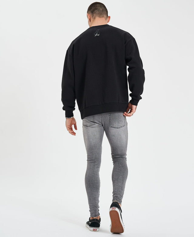 Americain Saint Ultrastretch Jeans Destroyed Gaillon Grey