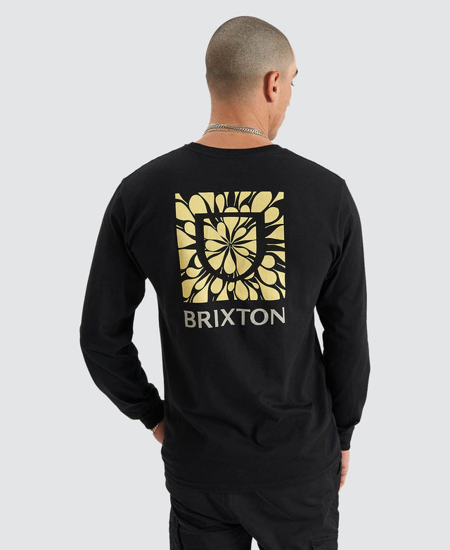 Brixton Beta Psych Long Sleeve T-Shirt Black