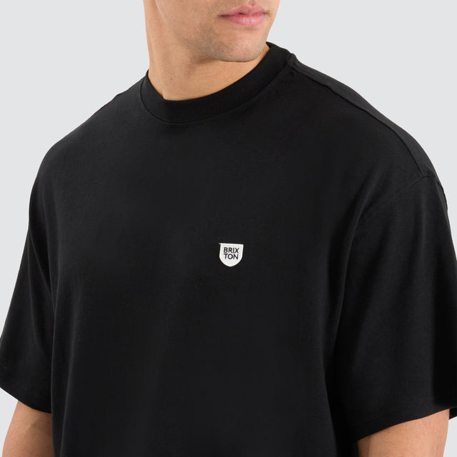 Brixton Brixton Sheild HW Tee Black