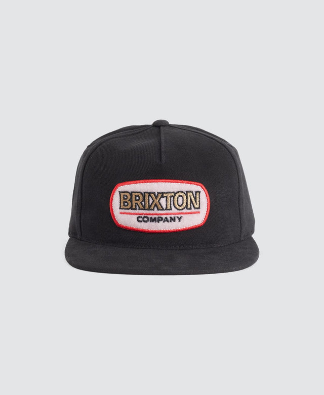 Brixton CANYON MP SNAPBACK - BLACK BLACK