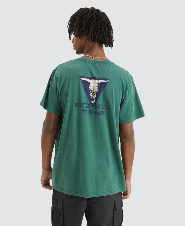 model wears Galveston T-Shirt Green T-Shirts Green - image 1