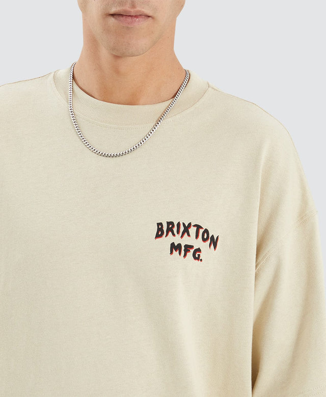 Brixton Trailmoor HW Relaxed T-Shirt Neutral
