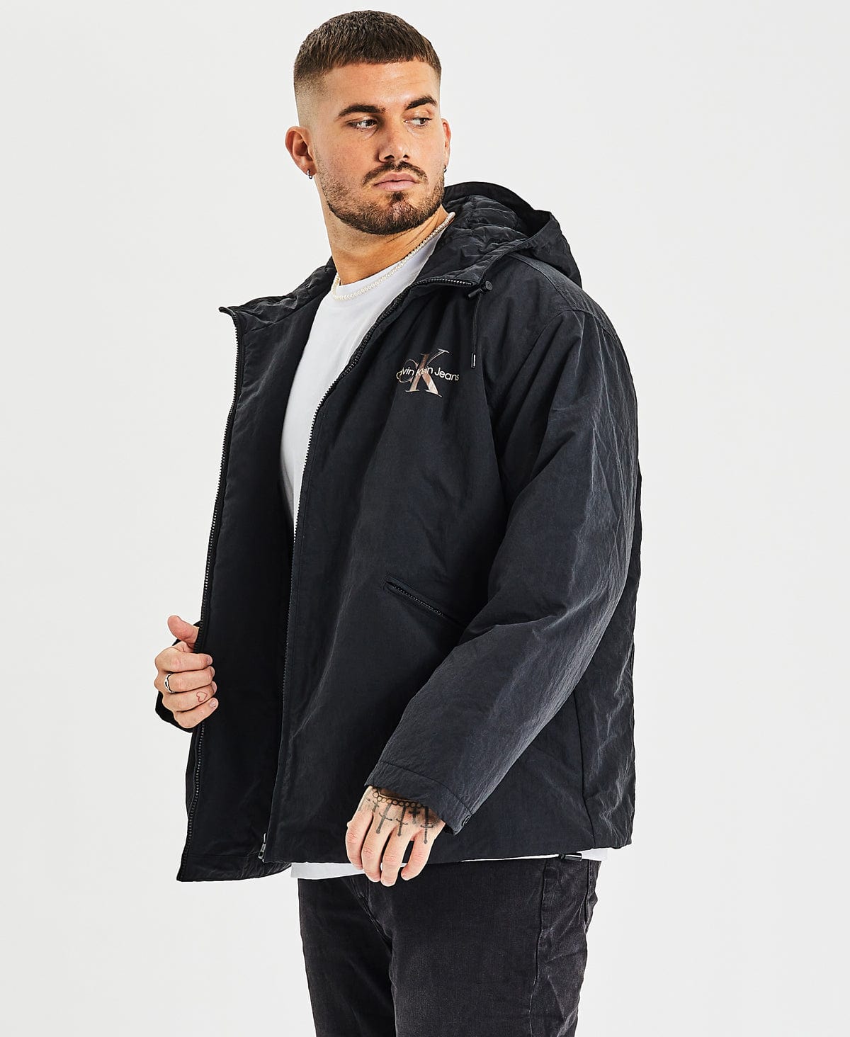 Gray deals windbreaker jacket