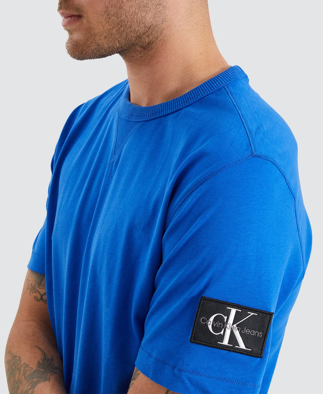 Calvin Klein Badge Regular T-Shirt Blue