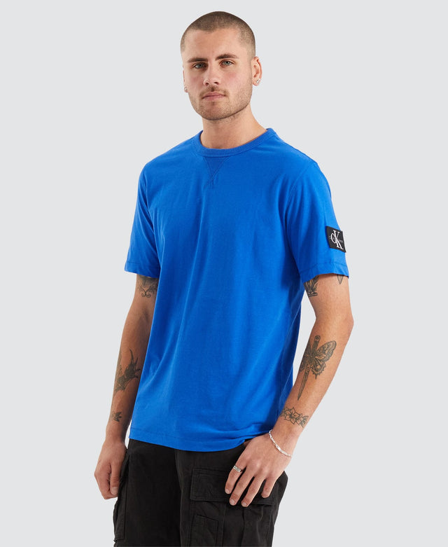 Calvin Klein Badge Regular T-Shirt Blue