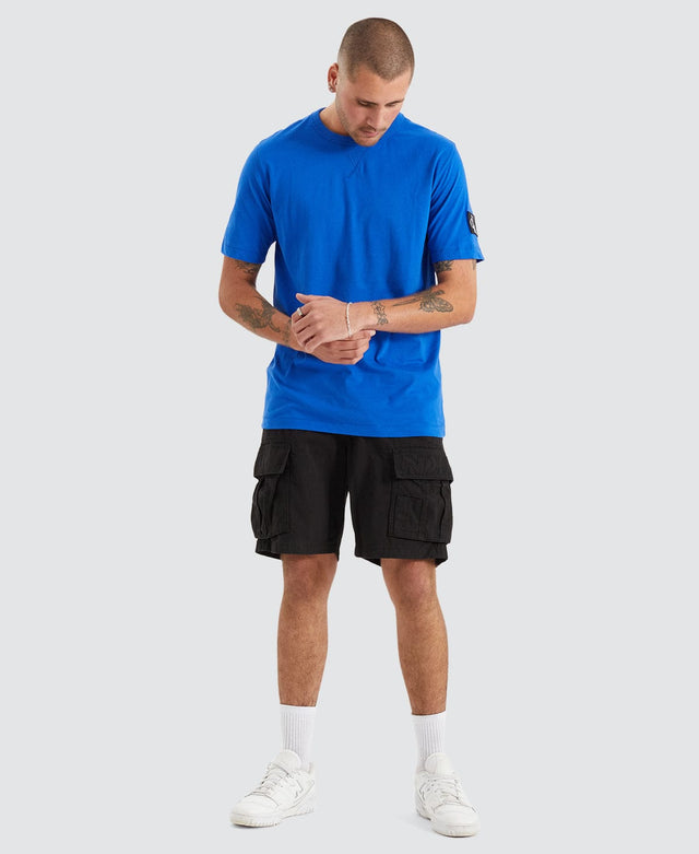 Calvin Klein Badge Regular T-Shirt Blue