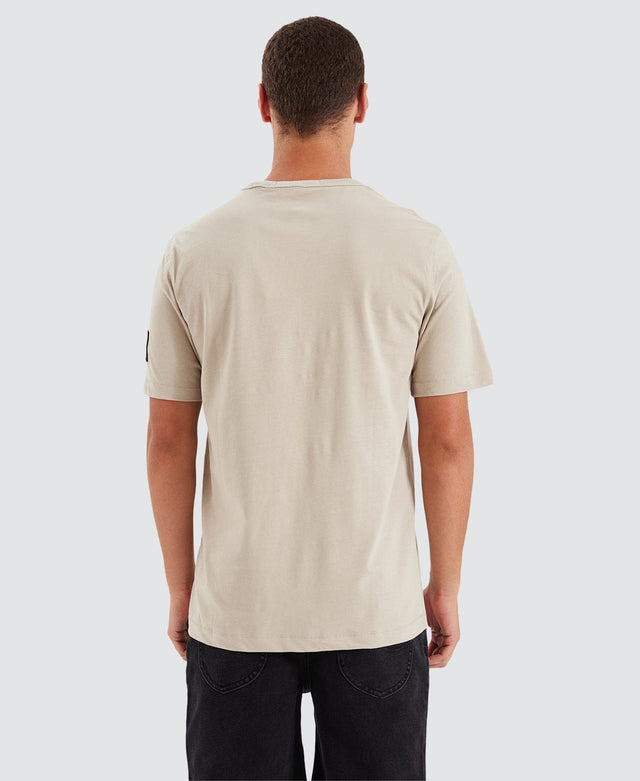 Calvin Klein Badge Regular T-Shirt Taupe Neutral