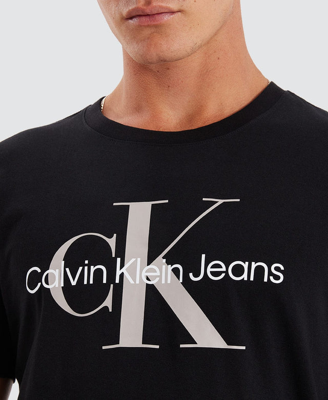 Calvin Klein Season Monologo T-Shirt Black