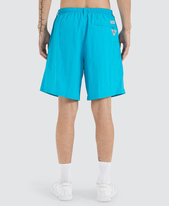 model wears Backcast™ III Water Beach Shorts Blue Shorts Blue - image 3
