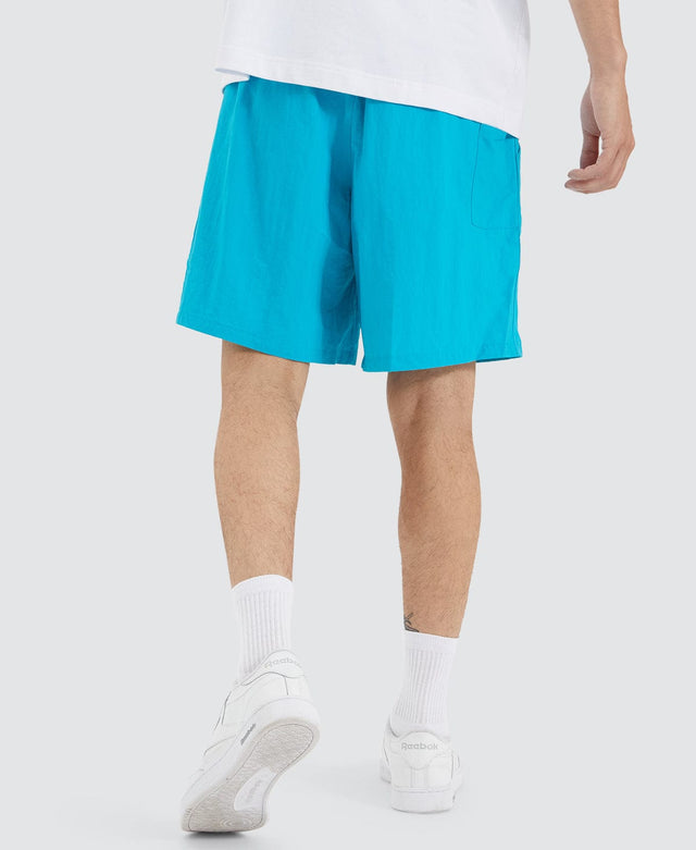 model wears Backcast™ III Water Beach Shorts Blue Shorts Blue - image 7